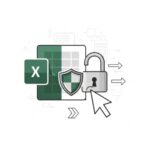 엑셀 특정 셀 내용 마우스 우클릭 안 될 때 시트 보호 해제법