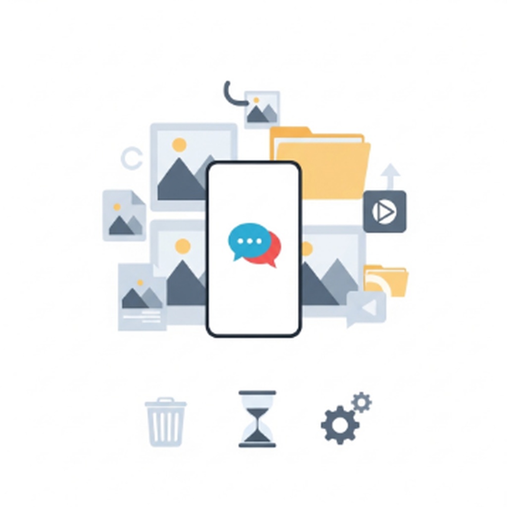 카톡 용량 줄이기 채팅방별 사진 동영상 데이터 삭제 방법