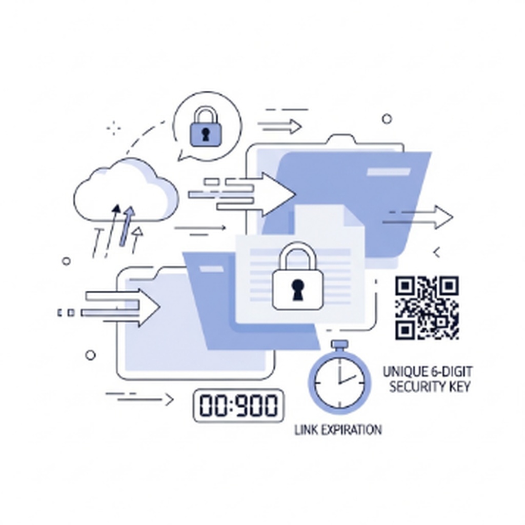 샌드웨어 대용량 파일 전송 및 링크 공유 유효기간 설정