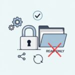 한글 파일 열 때 읽기 전용 메시지 해제 및 수정하는 법