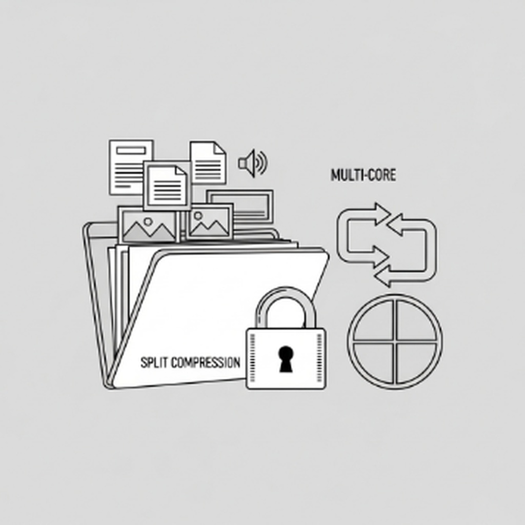 반디집 우클릭 메뉴 정리 및 암호 설정하여 압축하는 법