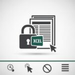 엑셀 특정 셀 마우스 우클릭 안 될 때 잠금 해제 설정 법