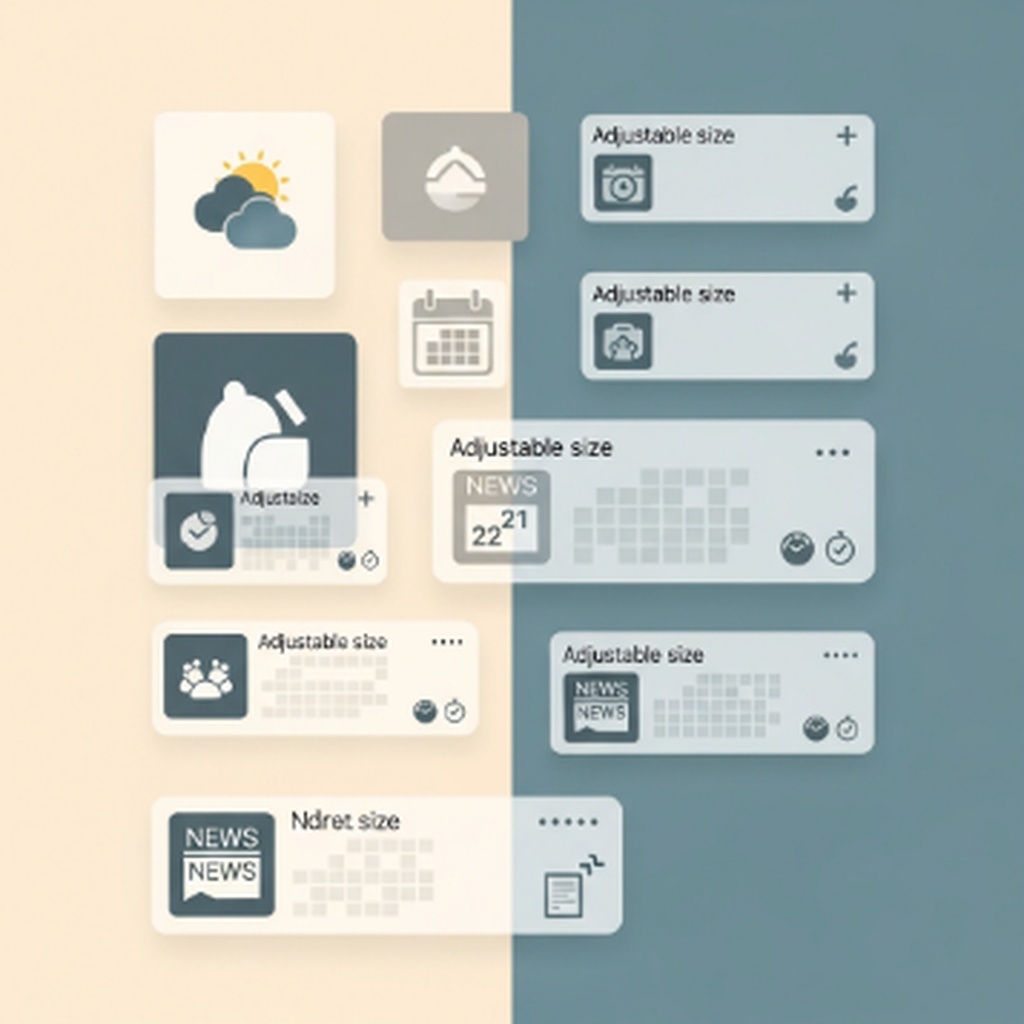 갤럭시 위젯 크기 조절 및 홈 화면 깔끔하게 배치하는 방법