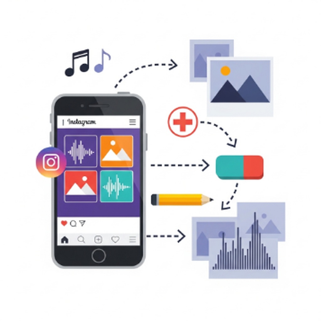 인스타그램 게시물 올린 후 음악 수정 및 사진 추가 방법 완벽 정리