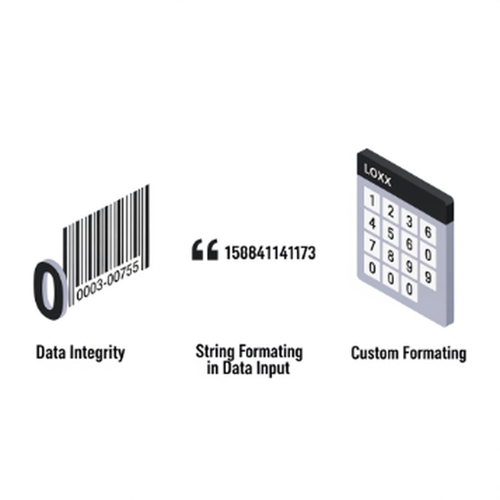 엑셀 숫자 앞에 0 사라질 때 표시되게 하는 간단한 설정 방법