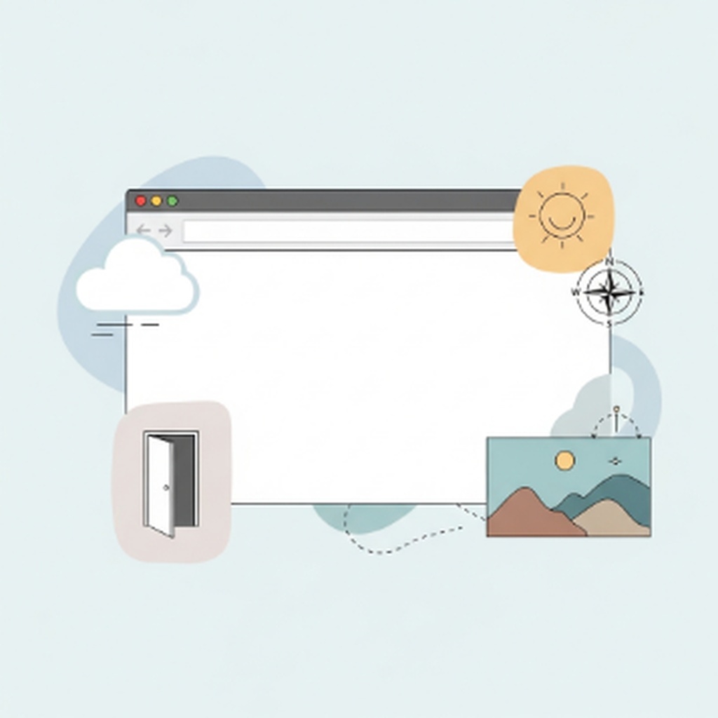 마이크로소프트 엣지 시작 페이지 빈 화면으로 깔끔하게 설정하는 방법