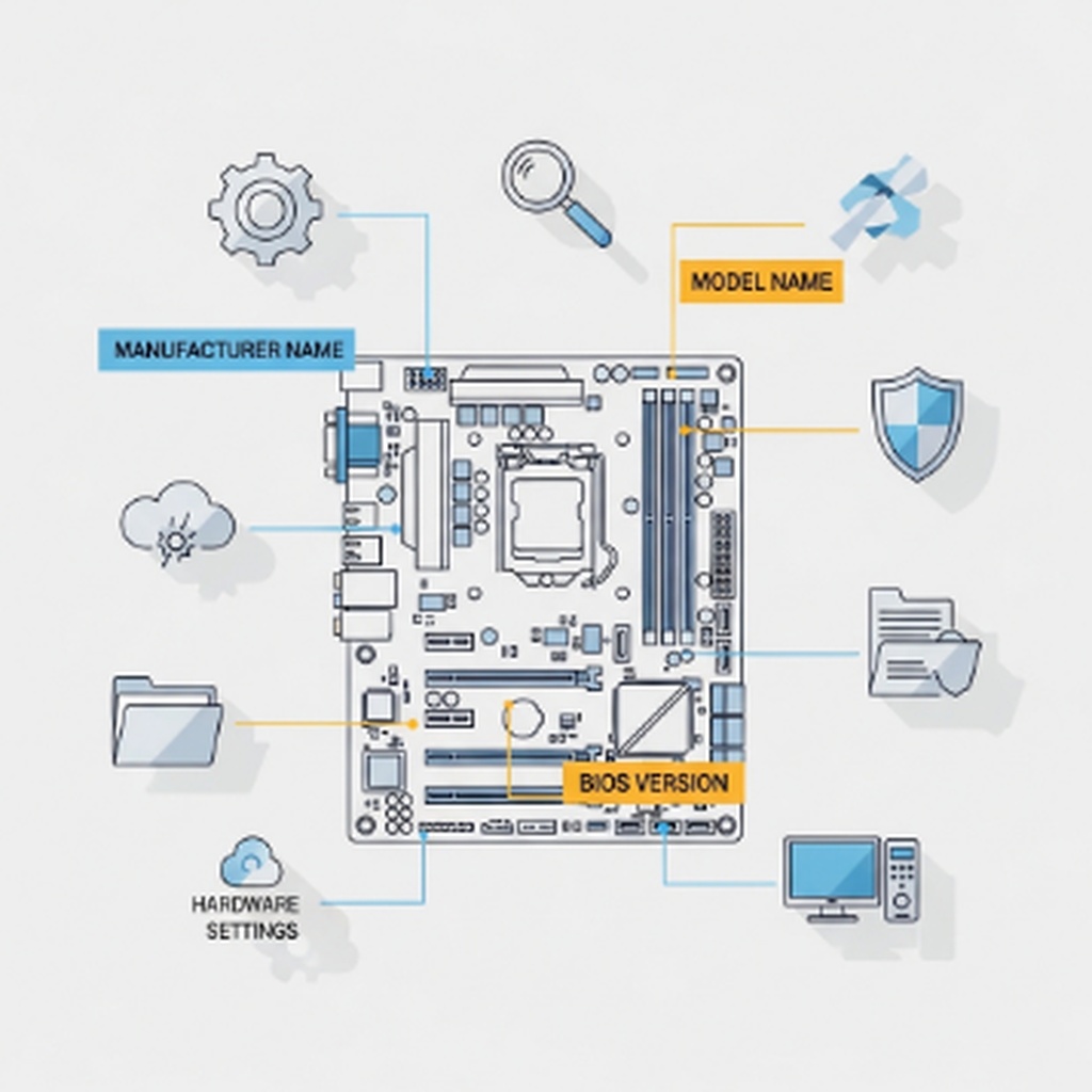 내 컴퓨터 메인보드 모델명 확인 및 바이오스 버전 체크 방법
