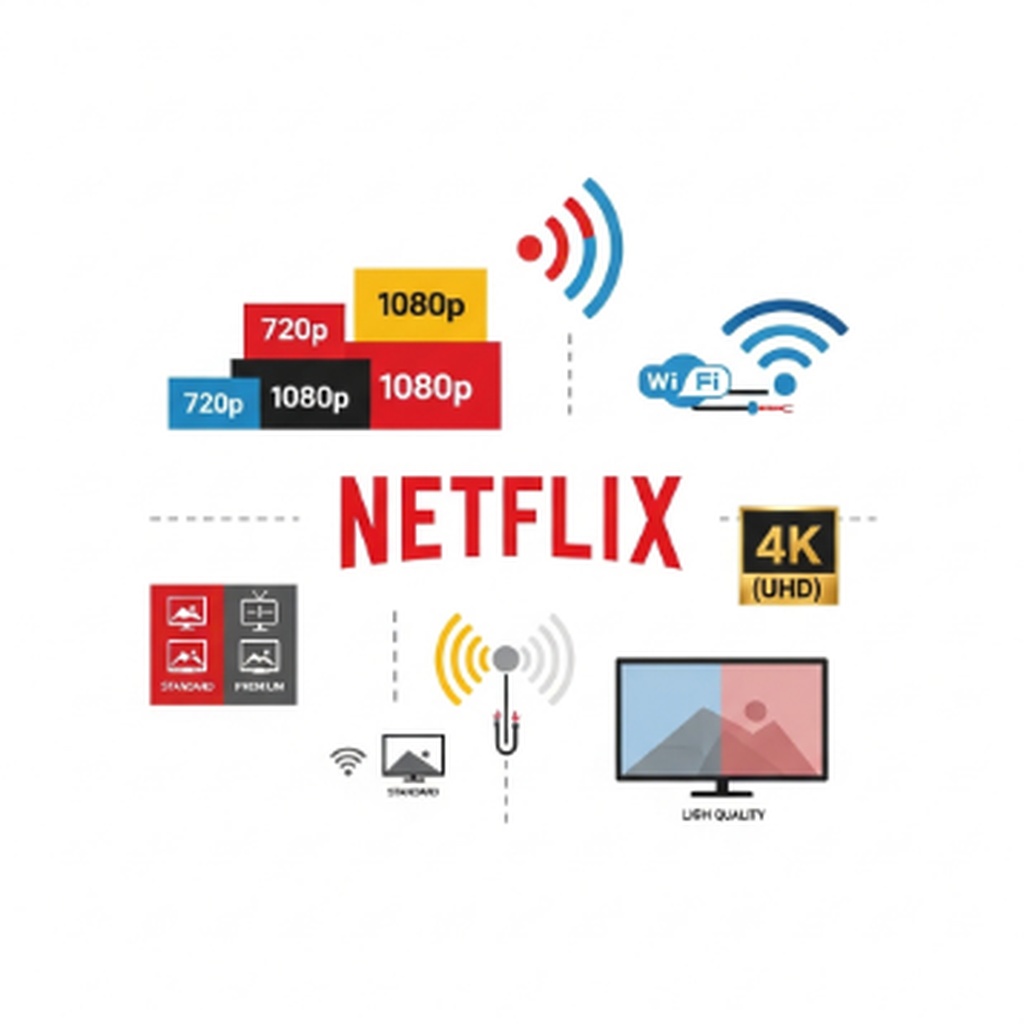 넷플릭스 화질 저하 해결 및 데이터 사용량 고화질 설정 팁