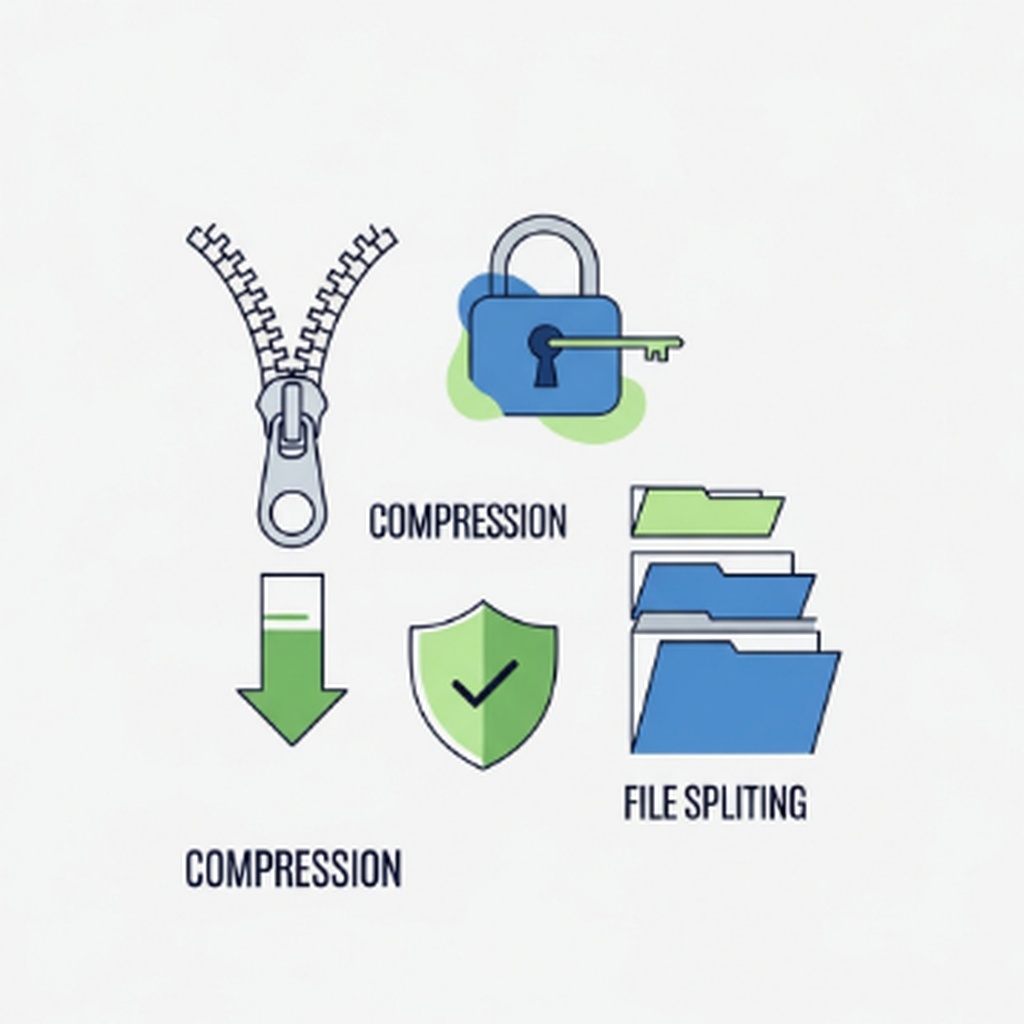 반디집 우클릭 메뉴 정리 및 암호 설정하여 압축하는 법