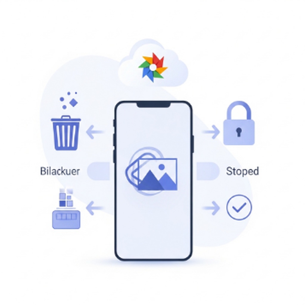 구글 포토 백업 중지 및 기기 용량 확보를 위해 사진 지우는 법
