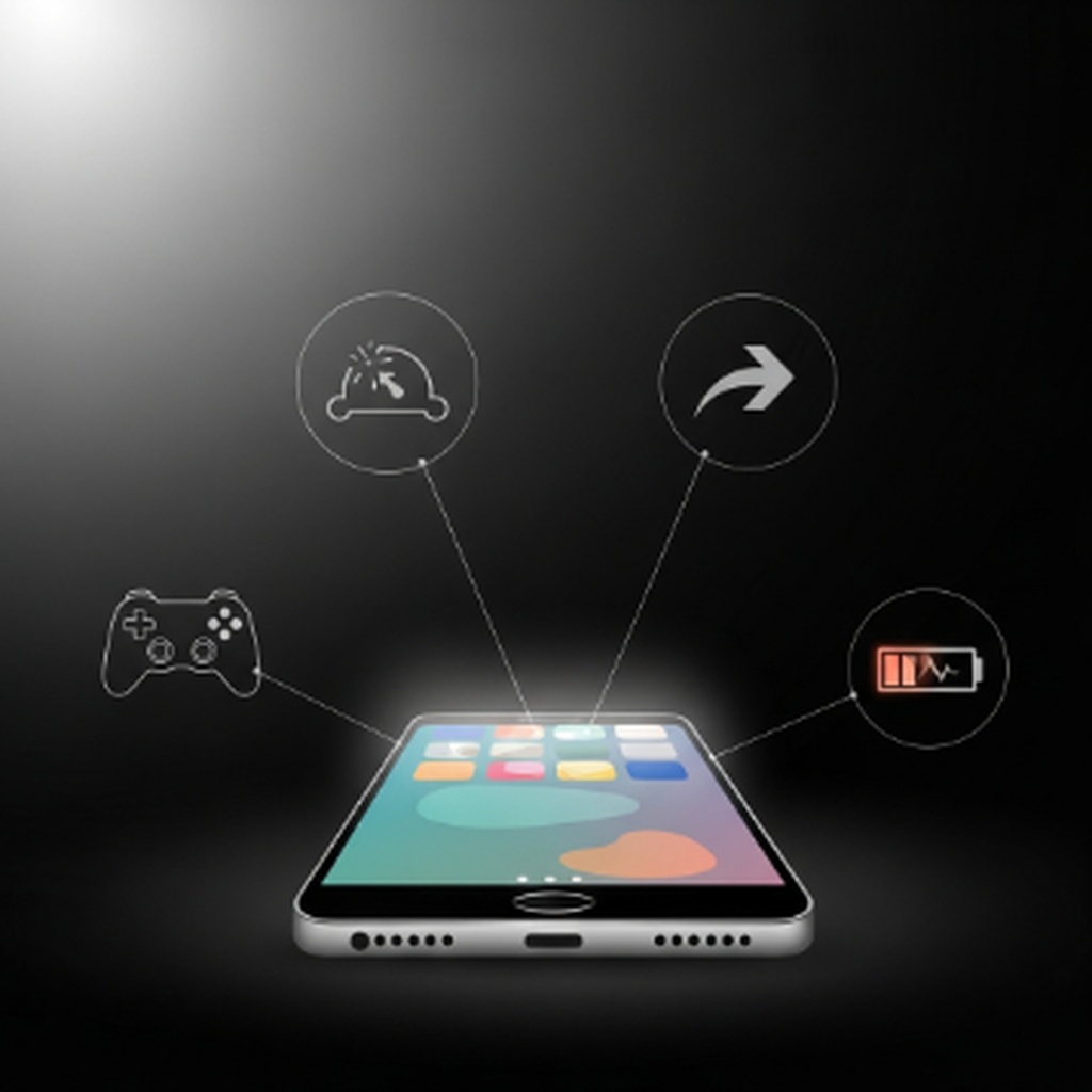 스마트폰 액정 잔상 번인 현상 테스트 및 예방 설정 방법