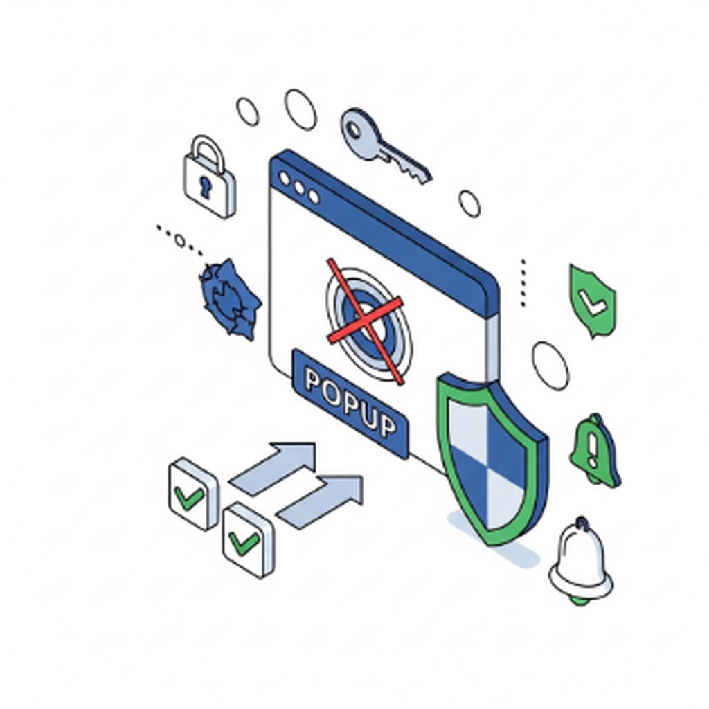 크롬 브라우저 팝업 차단 해제 및 특정 사이트 예외 허용 설정