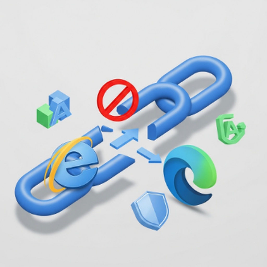 인터넷 익스플로러 엣지 전환 자동 실행 끄기 및 구버전 유지 방법