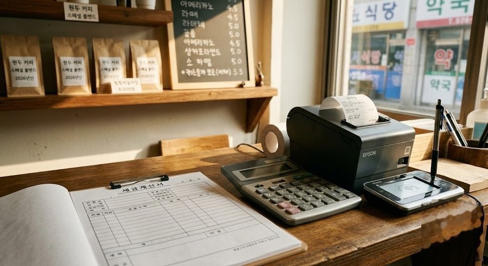 간이과세자 세금계산서 발급, 4800만원 기준과 미발급 가산세